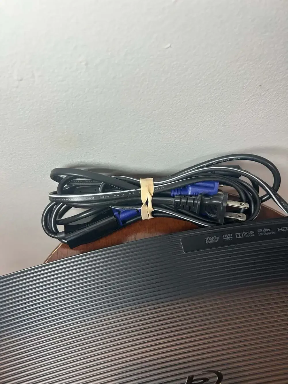 Samsung BD-J5100 Blu-ray Disc Player - NO REMOTE - Tested Works